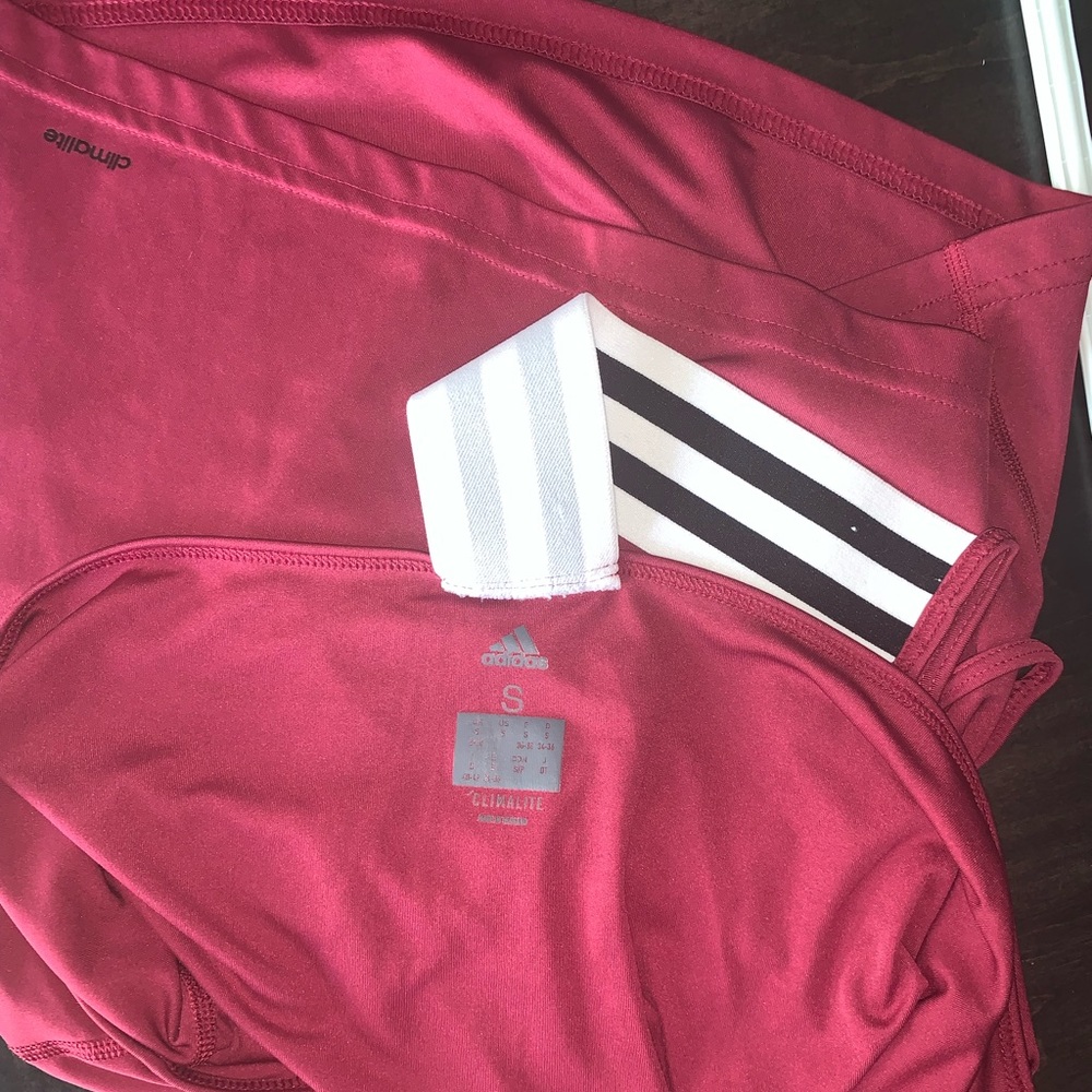 Magenta Adidas Racerback Tank - Picture 4 of 7